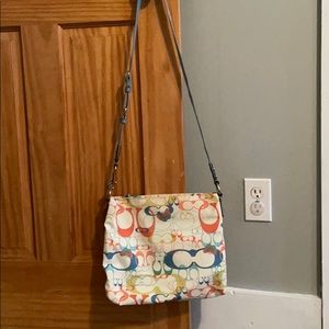 Coach poppy crossbody purse